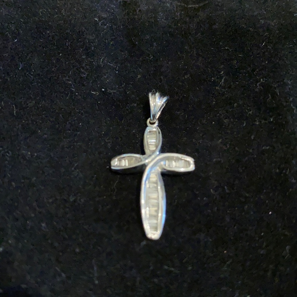 Authentic - 10K Cross Pendant.